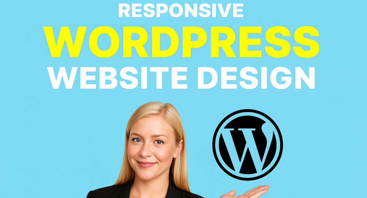 I will build responsive wordpress website design for your company