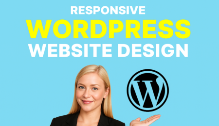 I will build responsive wordpress website design for your company