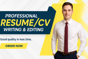 I will do art resume, CV and cover letter, executive resume writing