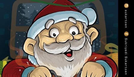 I will draw amazing christmas cards and birthday card (19)