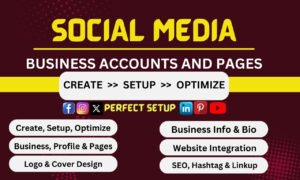 I Will Perfectly Create, Setup, and Optimize Any Social Media Accounts