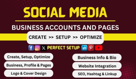 I Will Perfectly Create, Setup, and Optimize Any Social Media Accounts