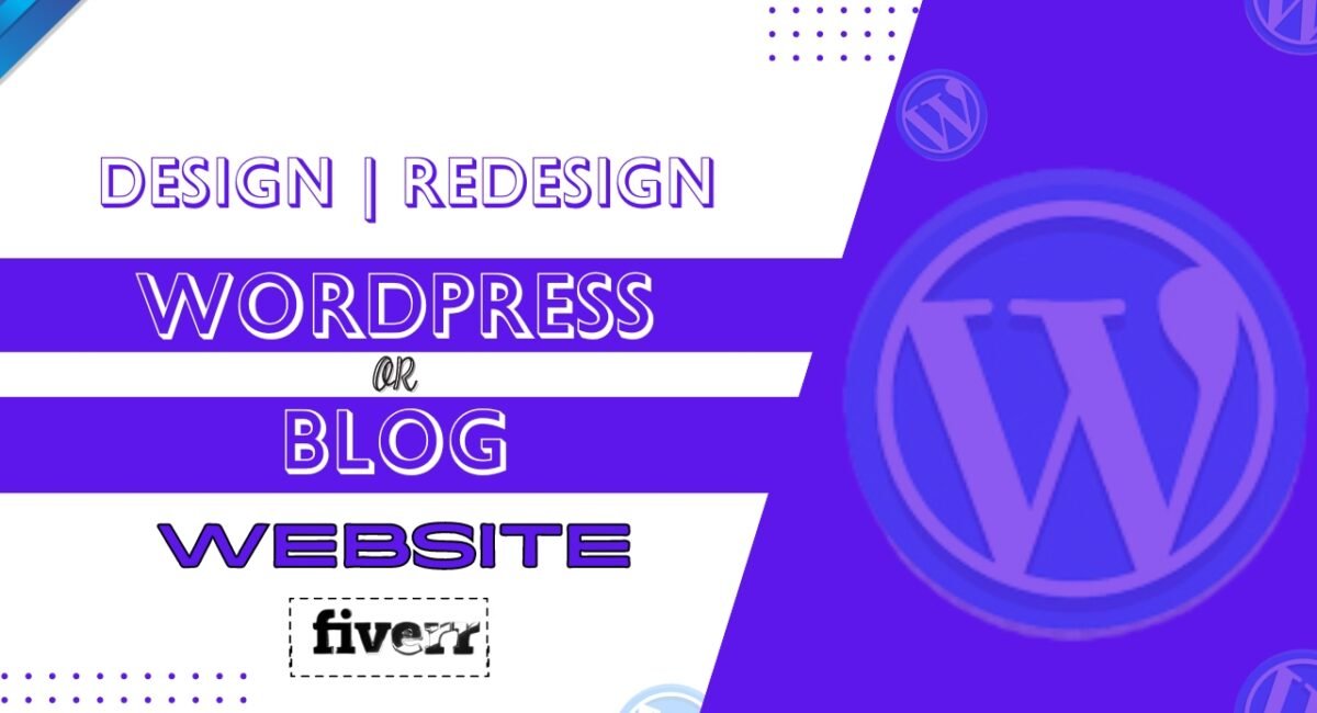 I will create, build wordpress website, wordpress blog, business website development1