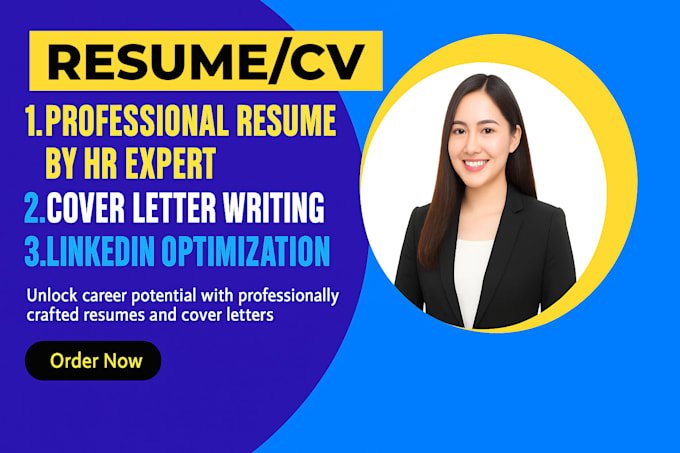 I will be resume designer and professional CV maker