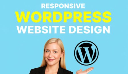 I will build responsive wordpress website design for your company