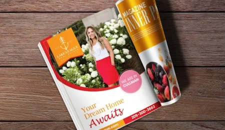 I will design stylish print ready flyer, magazine ad for your business