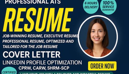 I will design resume and rewrite your cv as a professional CV maker