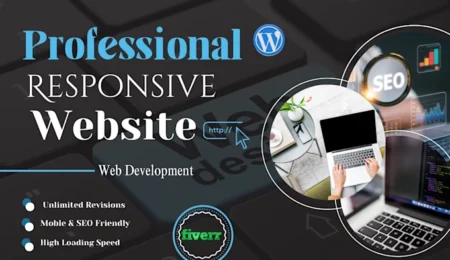 I will our agency will develop blog wordpress website design