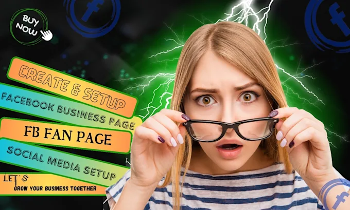 I will set up all social media accounts and your business pages