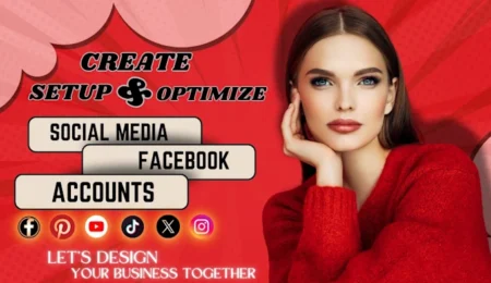 I will perfectly create, setup, and optimize any social media accounts