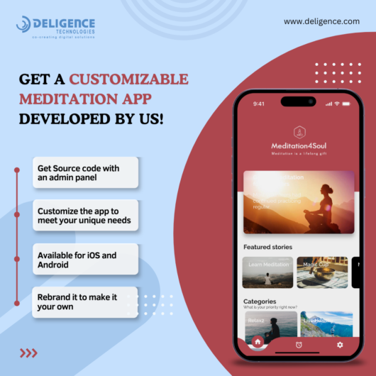 Buy The Source Code, Your Custom Meditation App Solution- Meditation4Soul