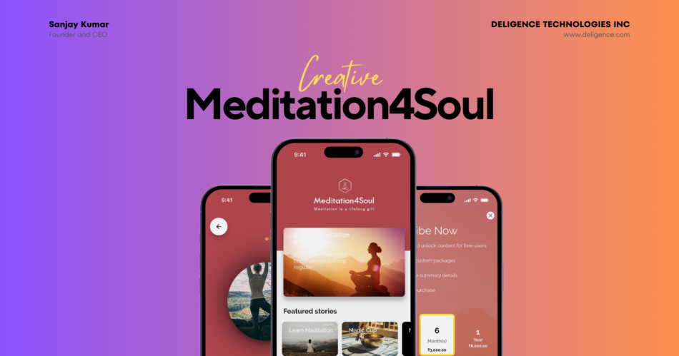 Buy The Source Code, Your Custom Meditation App Solution- Meditation4Soul