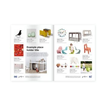 I will create catalog design, product catalog flyer, brochure