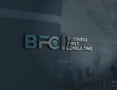 Create modern finance marketing consulting business logo