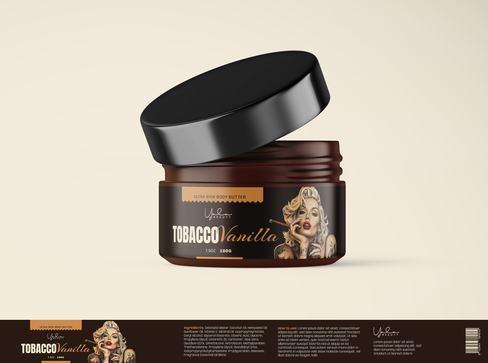 You get All types of product packaging and label design