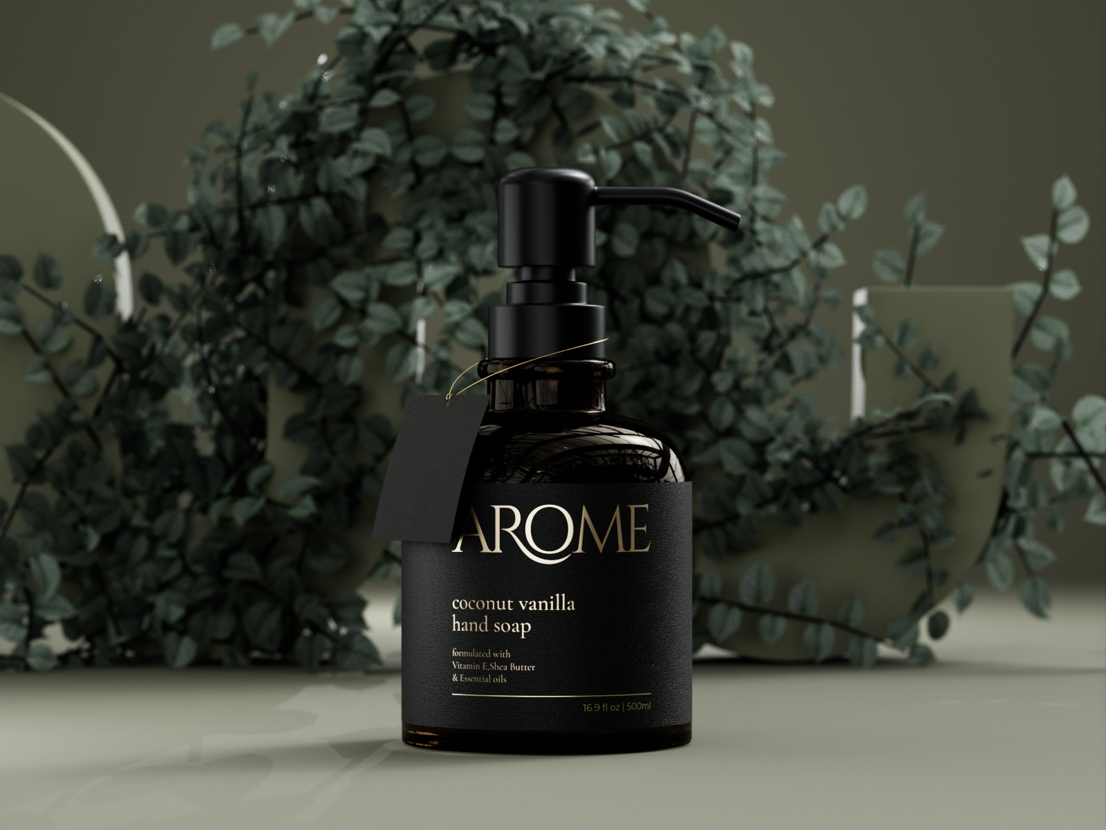 Luxury and attractive cosmetic label and Packaging design