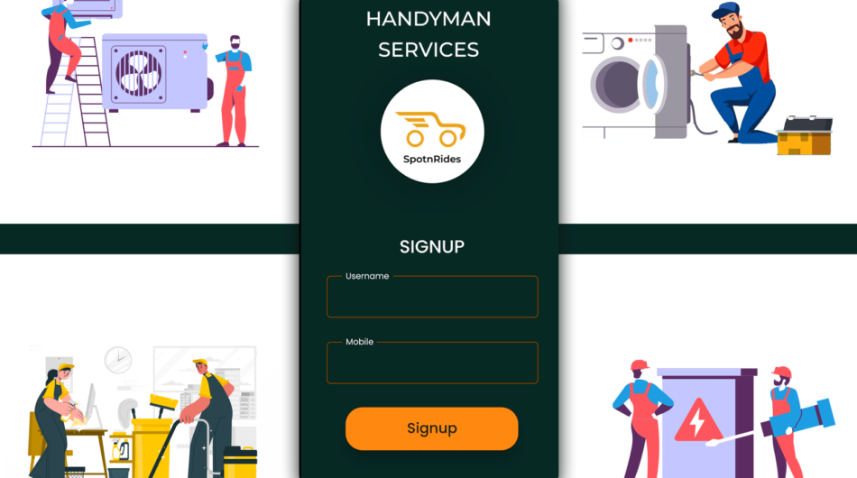 Home Service App Development – SpotnRides