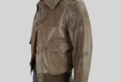 Leather Jacket A-2 Type Bomber Pilot