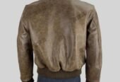 Leather Jacket A-2 Type Bomber Pilot