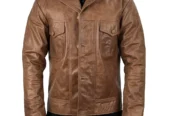 Men’s Brown Vintage Leather Jacket