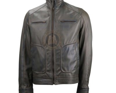 OliveGreyLambskinLeatherJacket12