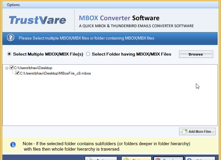 Transfer Emails From MBOX to Multiple Files Format