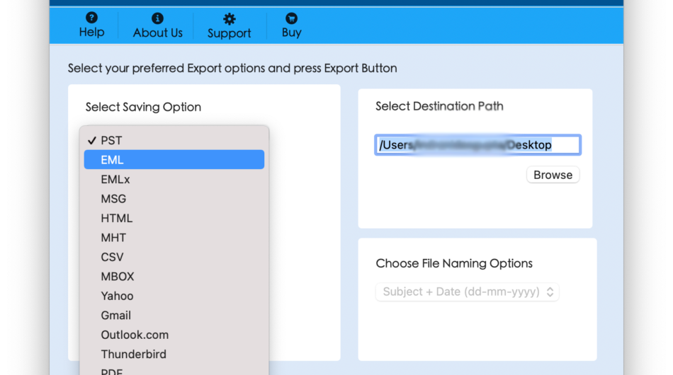 MacMister MBOX Converter Tool