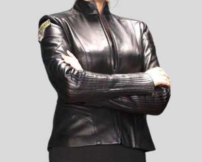 stargate-amanda-tapping-black-leather-jacket