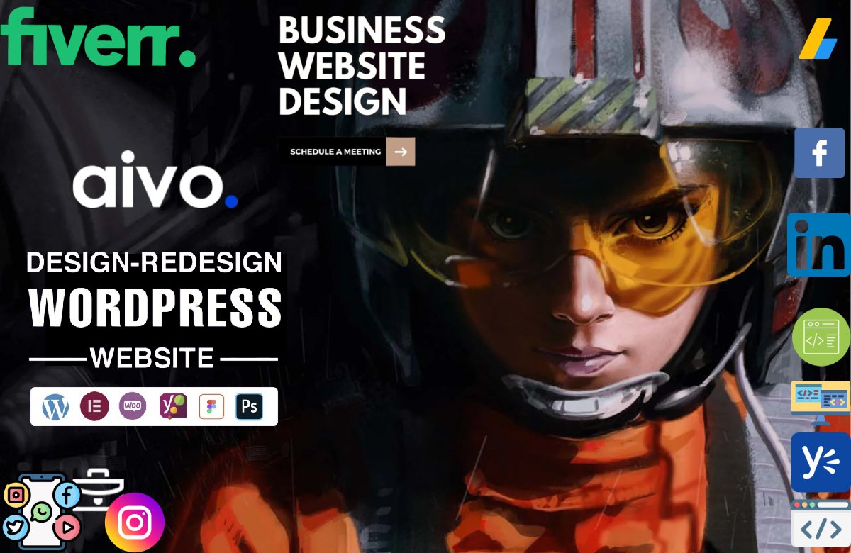 Build wordpress website development, business website or wordpress blog