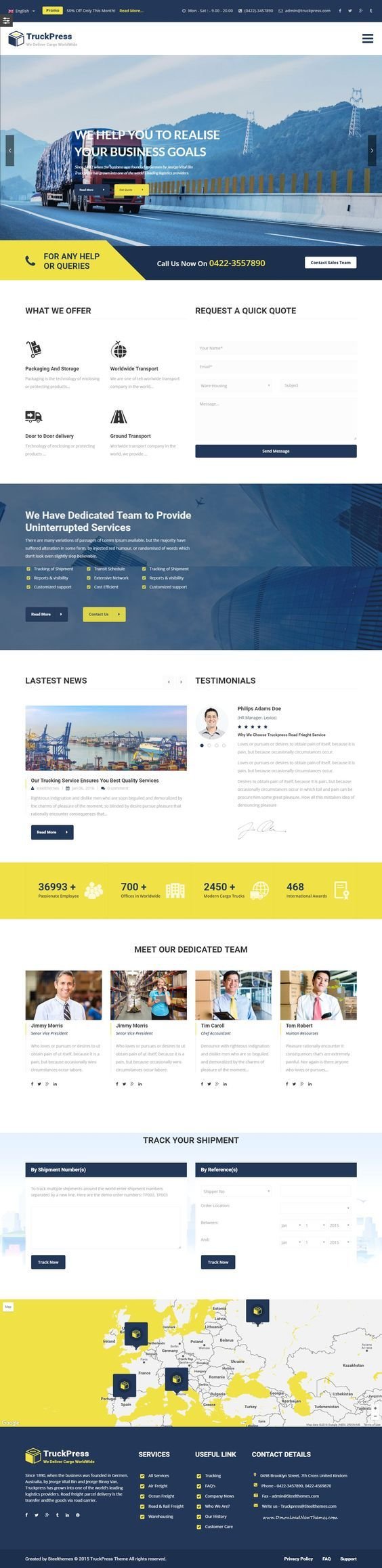 Create a business website or wordpress blog