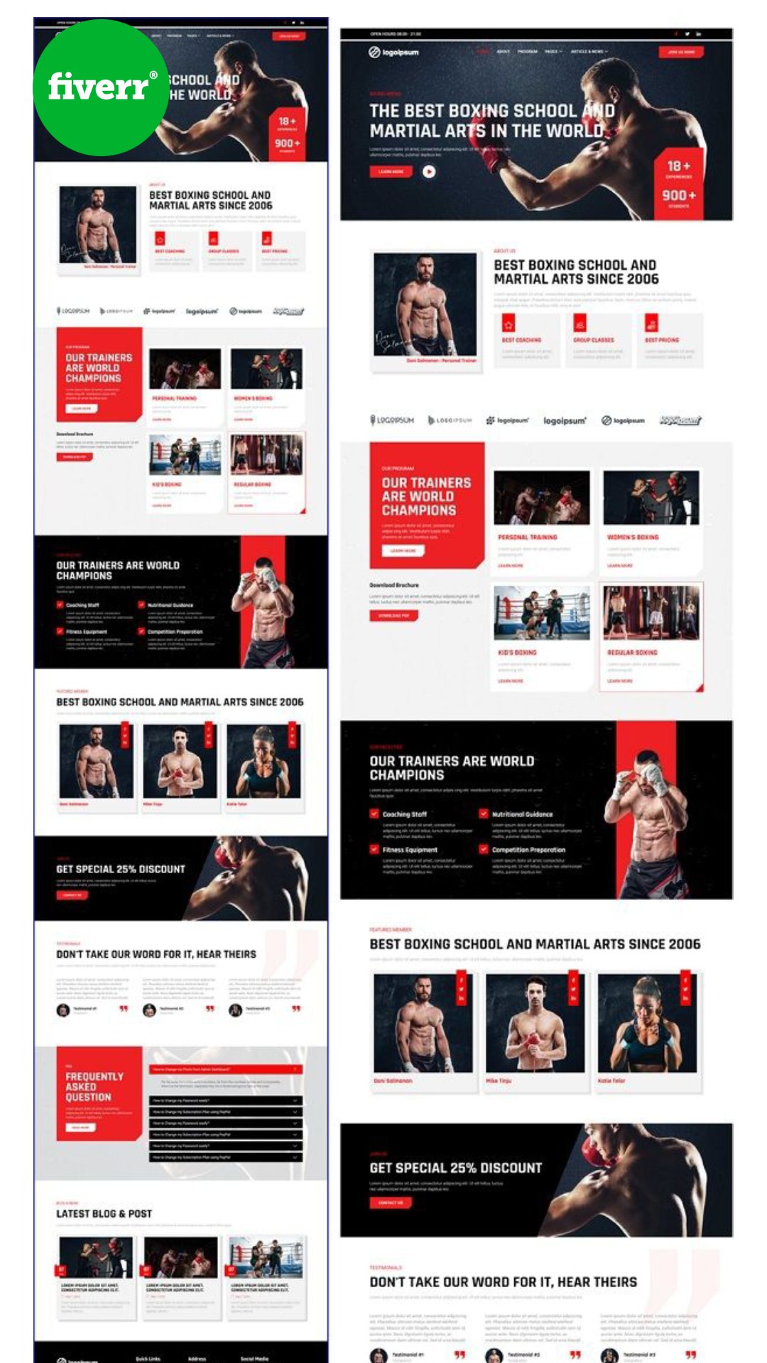 Create wordpress website design for your business