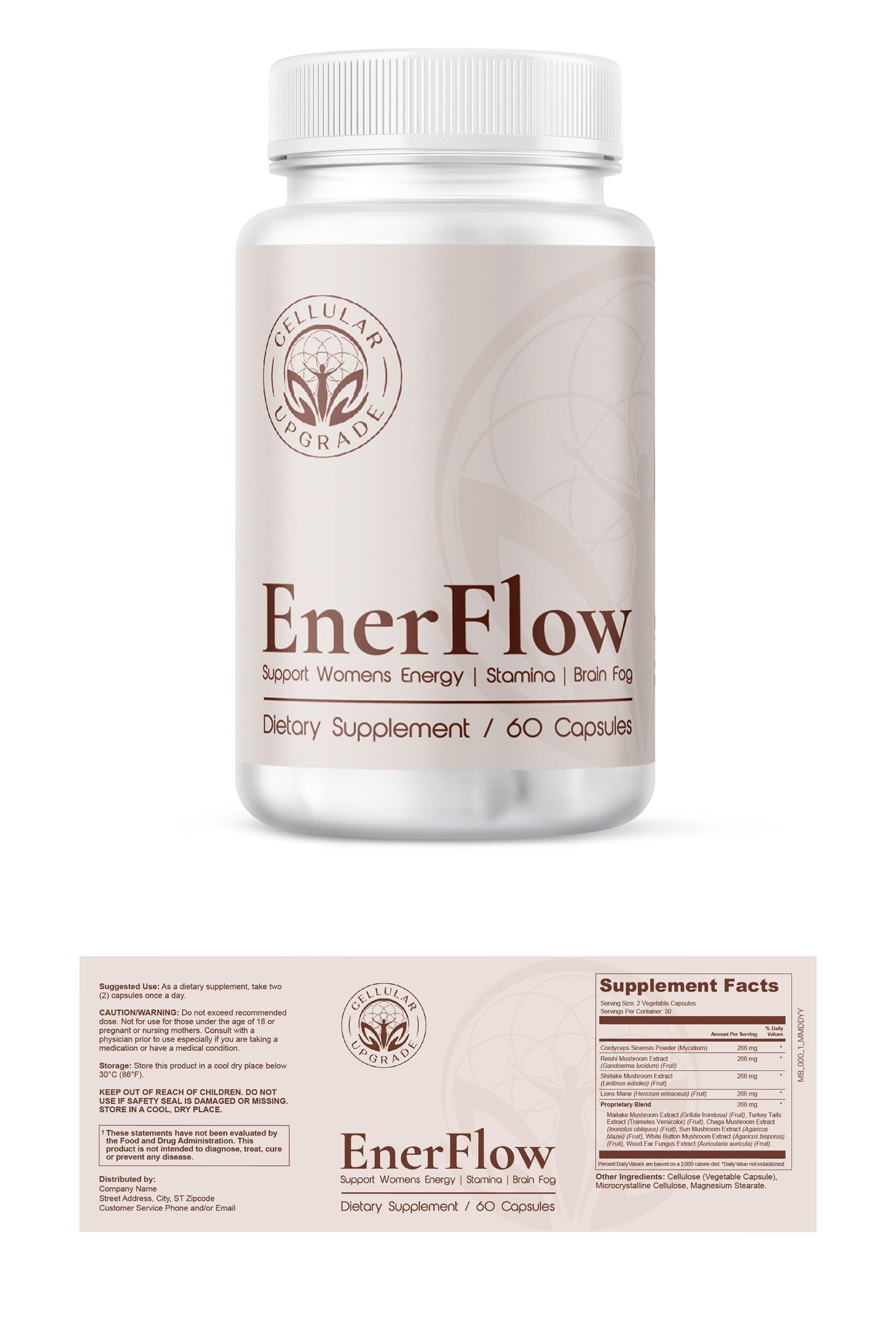 Do professional supplement label design