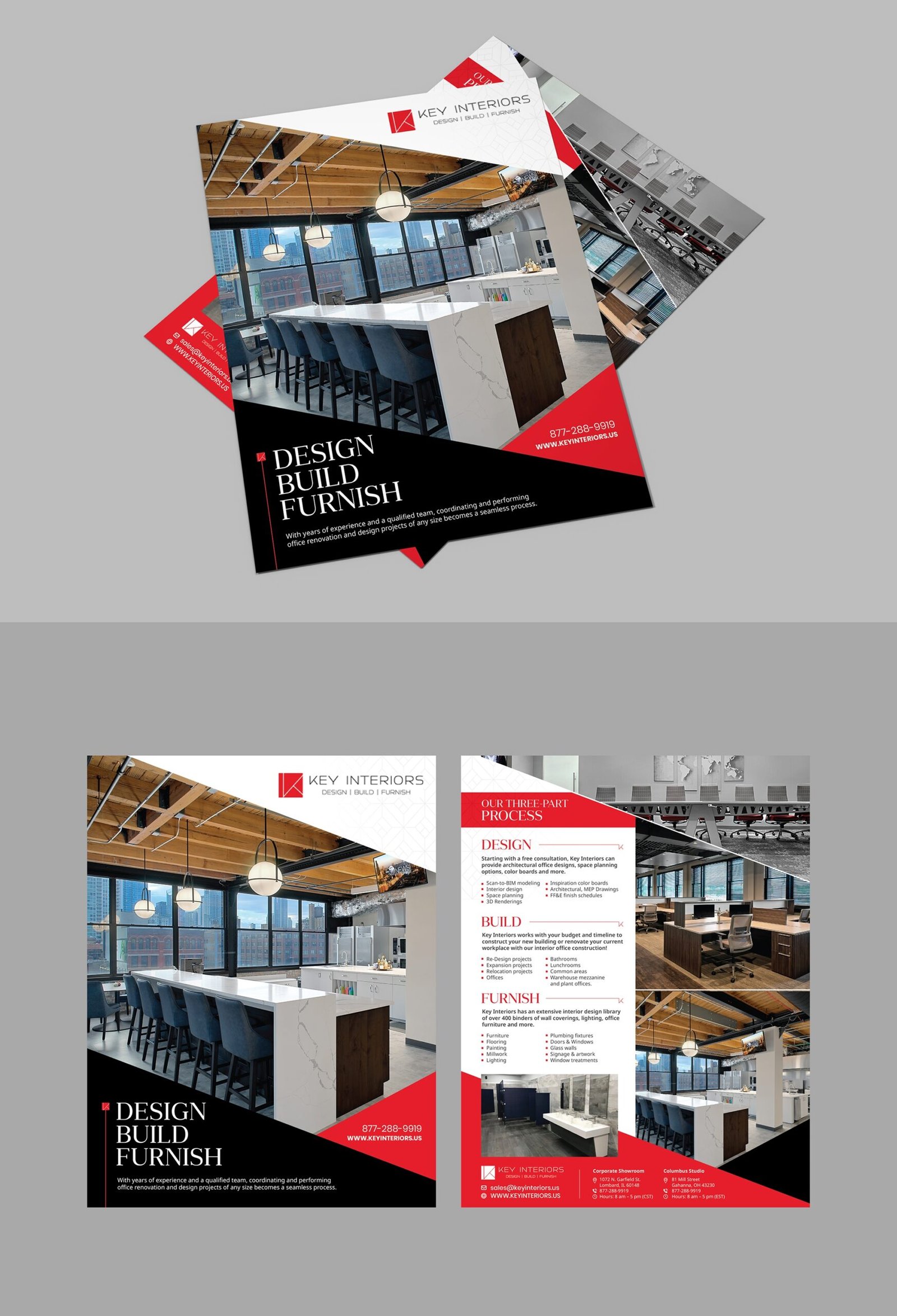 Brochure, product catalog, flyer, newspaper ad