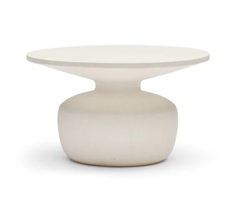 Stylish & Durable Zadra Outdoor Coffee Table in White