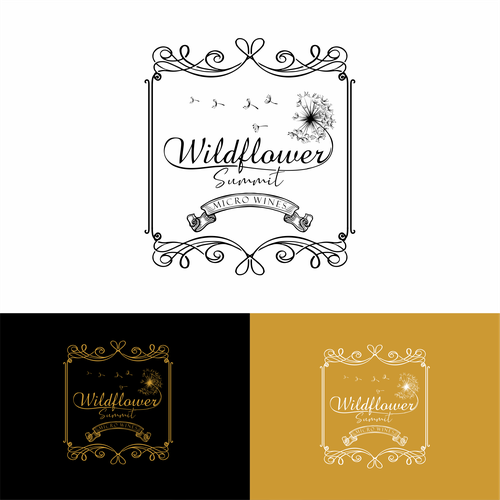 Modern bottle, can, product labeling and packaging design