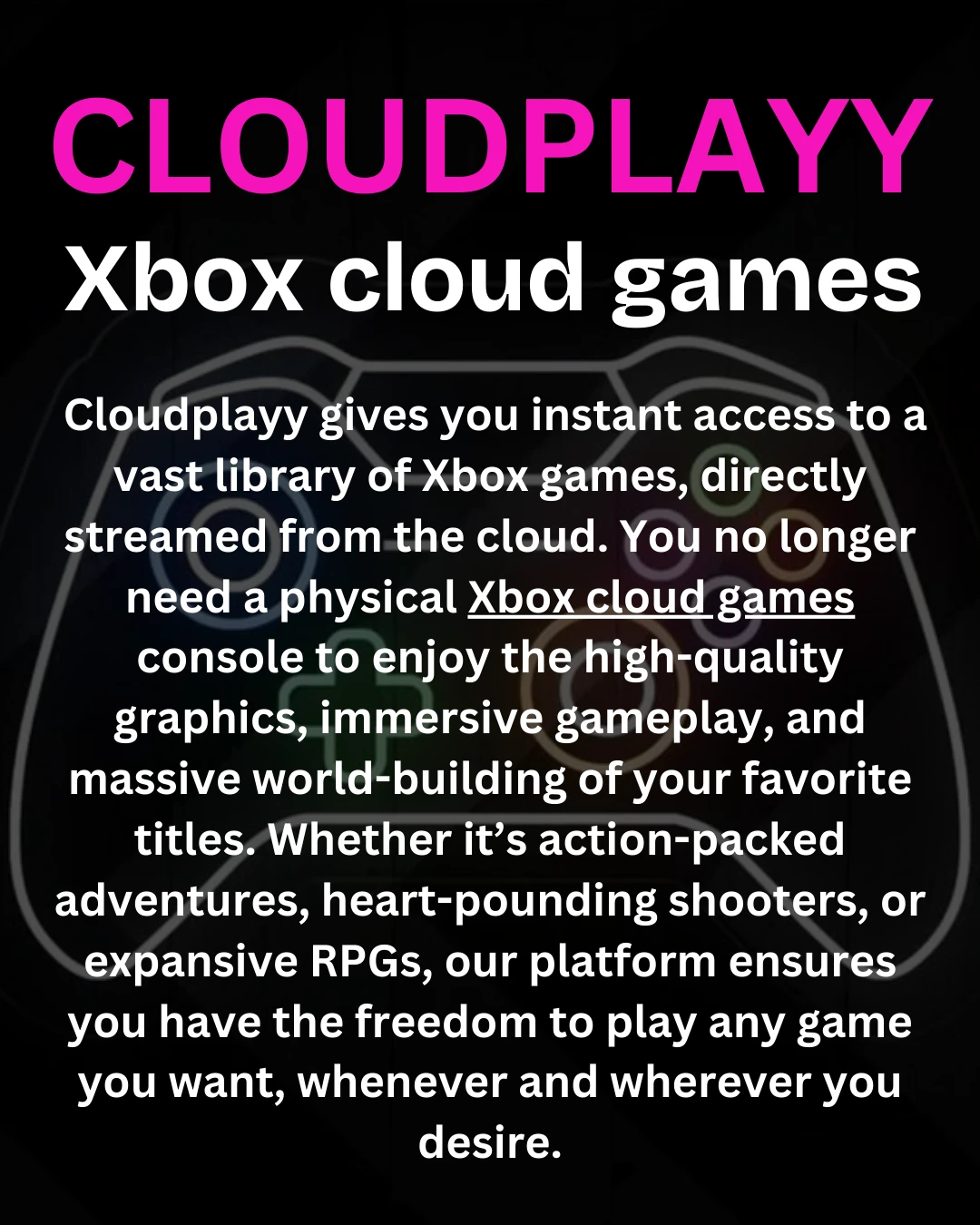 cloud gaming