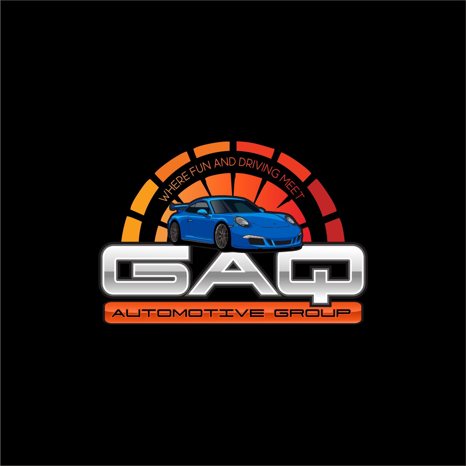 Performance automotive car racing logo