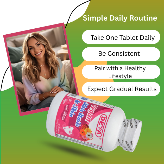 Deva Vegan Vitamins – Hair Nails And Skin