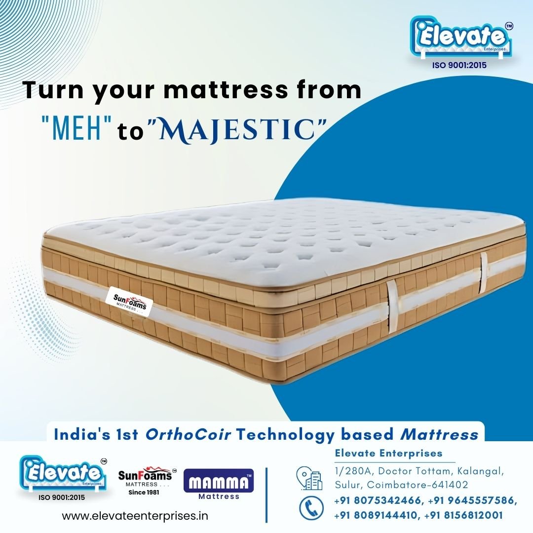 Rubberized Mattresses for Comfort & Support | Elevate