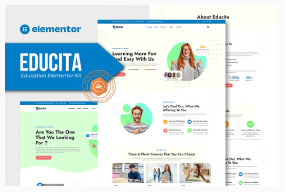 Education Elementor Template Kit