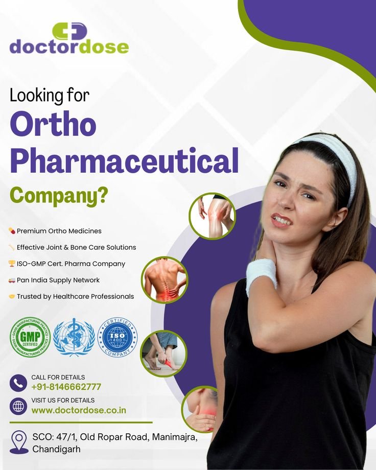 Top Ortho Pharmaceutical Company in India | Doctor Dose