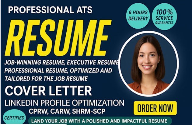 I will design resume and rewrite your cv as a professional CV maker