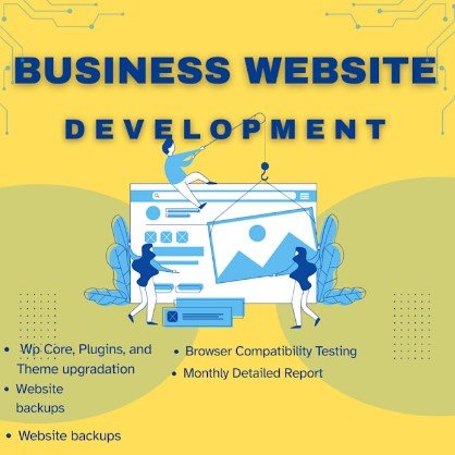 I will redesign wordpress website development,business website