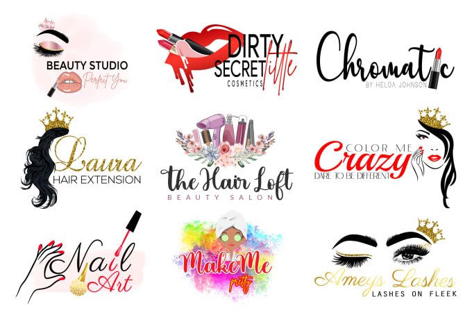 I will do cosmetic, beauty, spa, hair salon, lash logo