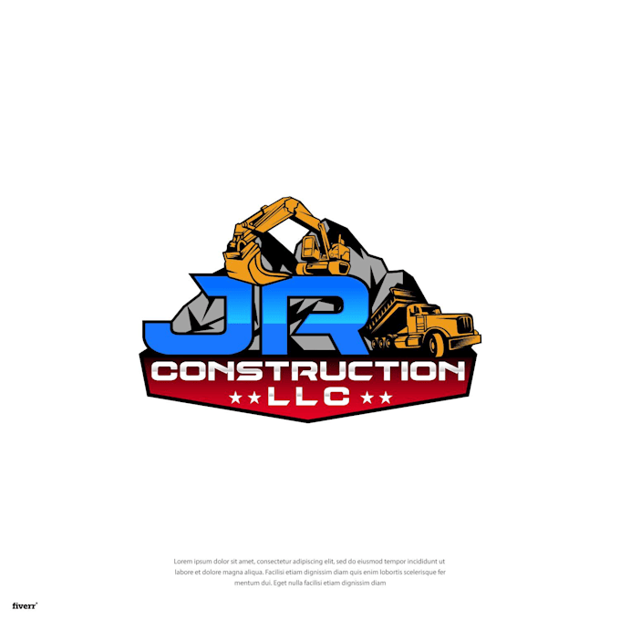 I will make real estate, construction, excavation logo