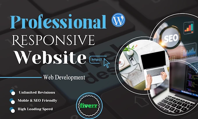 I will our agency will develop blog wordpress website design