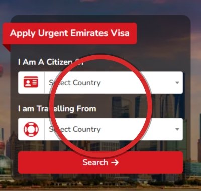 Urgent Emirates Visa