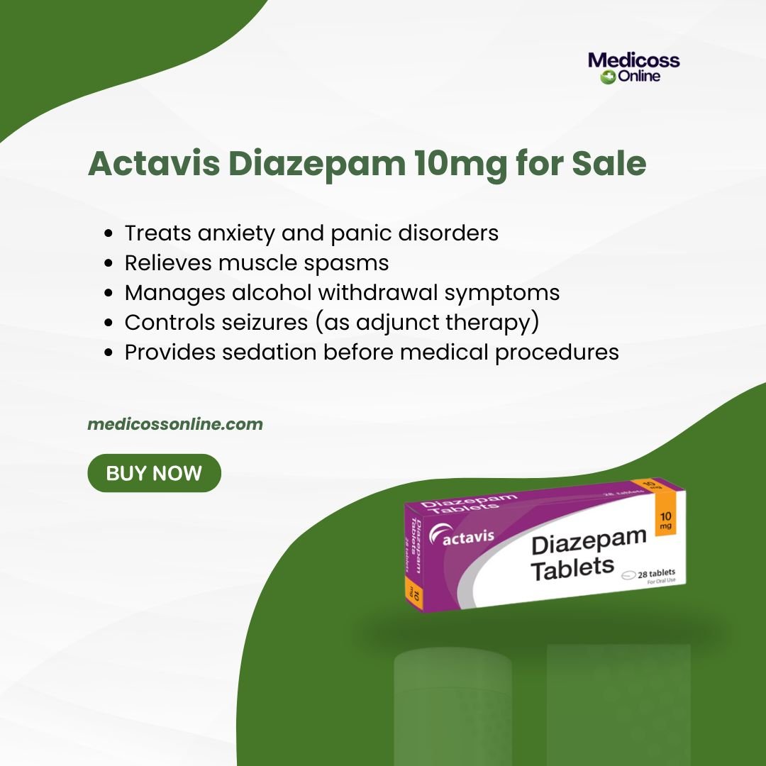 Actavis diazepam tablets