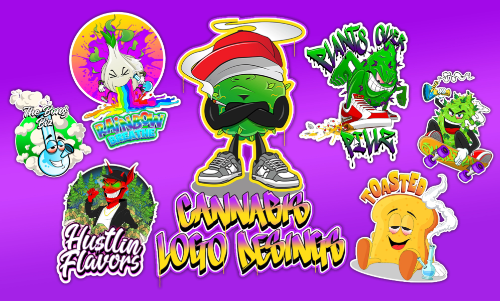 I will create a unique eye catching cannabis, weed, 420 logo