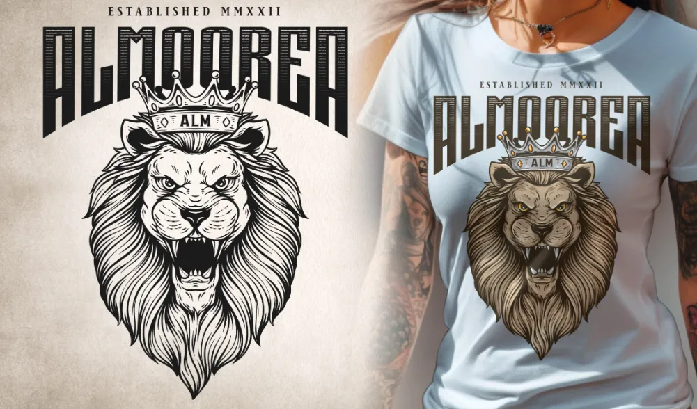 I will create vintage retro hand drawn logo